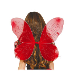 Červené motýlie krídla